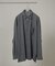 ATON／TWIST WOOL WASHER ZIP UP SHIRT
