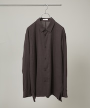 ATON／TWIST WOOL WASHER OVERSIZED SH
