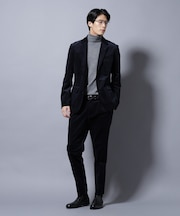 「Damerino」コットンコーデュロイストレッチセットアップ