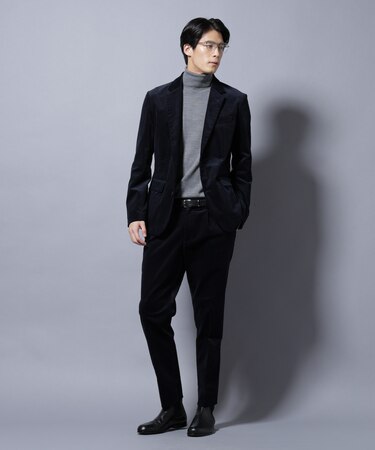 「Damerino」コットンコーデュロイストレッチセットアップ