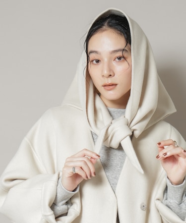 SUPER110blend リバー三角ストール