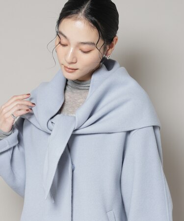 SUPER110blend リバー三角ストール