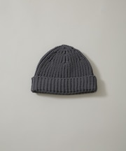 「NJ/CLUB」 5Gホールガーメント畔編みニットキャップ