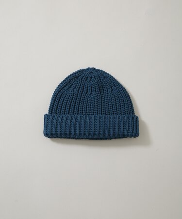 ｢NJ／CLUB｣ 5Gホールガーメント畔編みニットキャップ