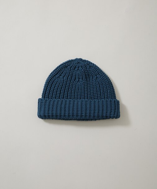 ｢NJ／CLUB｣ 5Gホールガーメント畔編みニットキャップ