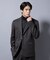 ｢Damerino Select｣ RENU(R)T／Wシャドーチェックジャケット（セットアップ可）