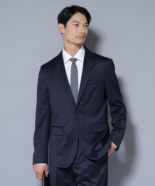 ナノユニバース　シルク混ベネシャン　セットアップ NANO universe（ナノユニバース）の「シルク混ベネシャン