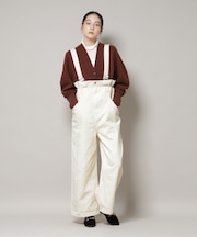 コットンワイドサロペット