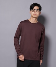 Anti Soaked(R)汗染み防止 クルーネックTシャツ 長袖