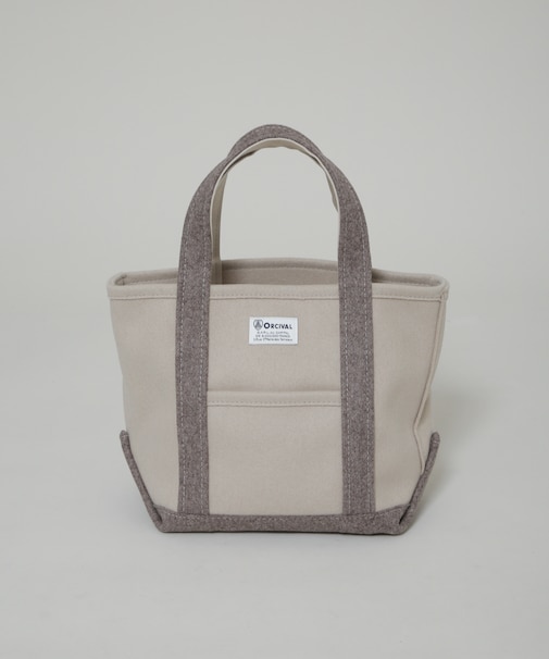 ORCIVAL／HEAVY MELTON TOTE BAG SMALL