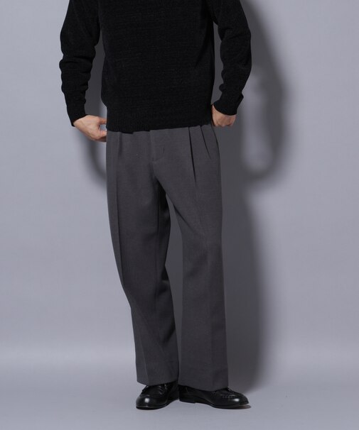 テックメルトンワイドスラックス