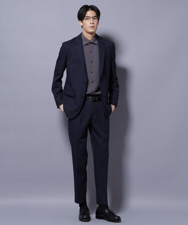 「Damerino」LANATEC(R) メランジツイルセットアップ