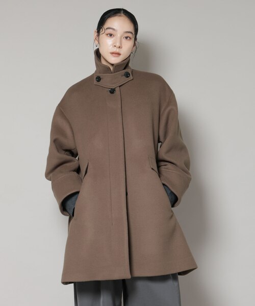 スーパー140ウールリバーミドルコート | NANO universe（ナノ