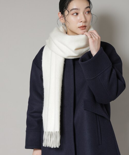 カシミヤストール｜ナノ・ユニバースの通販｜&mall（アンド