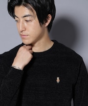 ナノベアモールニットクルーネック 2