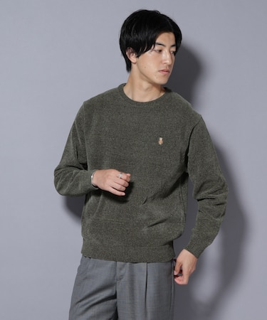 ナノベアモールニットクルーネック 2