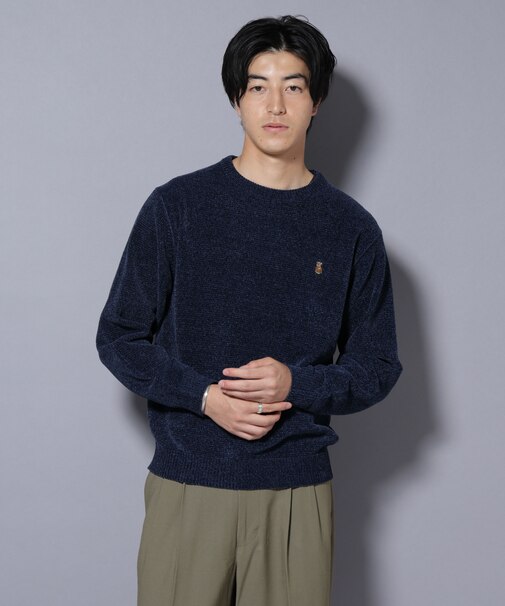 ナノベアモールニットクルーネック 2