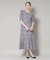 troisieme chaco／CUT JACQUARD PRINT ワンピース