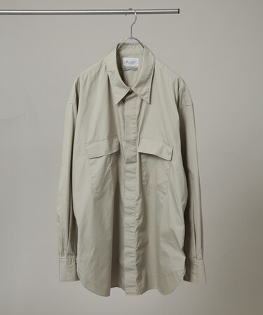 Marvine Pontiak Shirt Makers／Fly Front 3 Button Shirt
