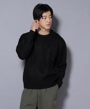 モヘヤライクプルオーバーニット