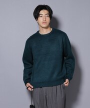 モヘヤライクプルオーバーニット