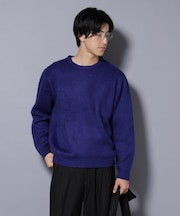 モヘヤライクプルオーバーニット