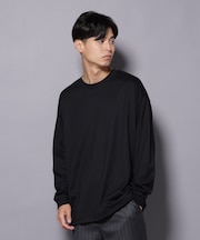 Anti Soaked(R)  汗染み防止 クルーネック ビッグシルエット Tシャツ