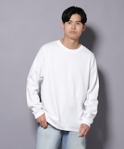 Anti Soaked(R)  汗染み防止 クルーネック ビッグシルエット Tシャツ