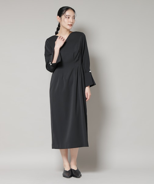 troisieme chaco／DOUBLECLOTH ワンピース