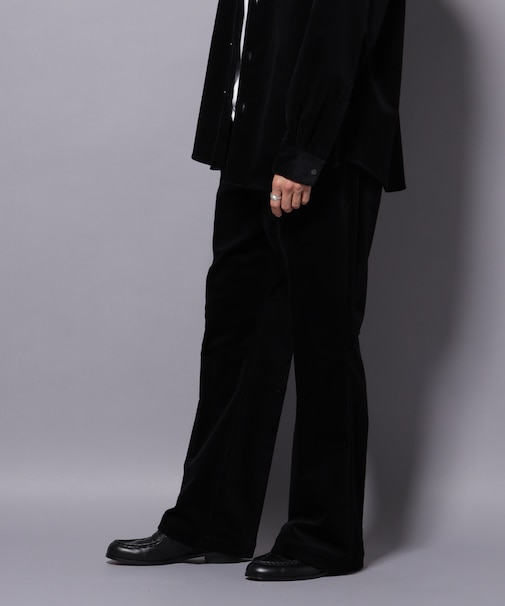 AIRコーデュロイ ライトフレアパンツ／STRETCH（セットアップ可）