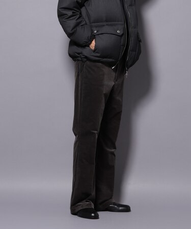 AIRコーデュロイ ライトフレアパンツ/STRETCH(セットアップ可)