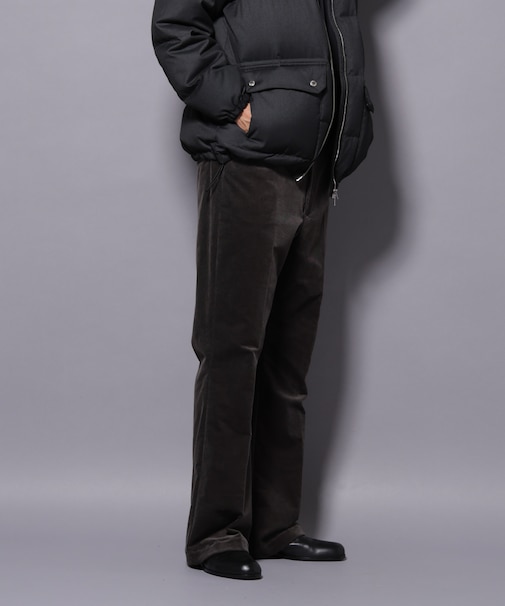 AIRコーデュロイ ライトフレアパンツ/STRETCH(セットアップ可)