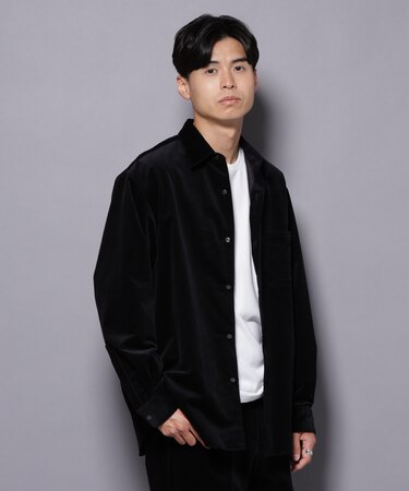 AIRコーデュロイ レギュラーカラーシャツ／STRETCH