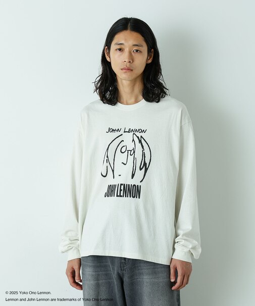 「HOTEL PALACE」John Lennon ピグメントL／S TEE