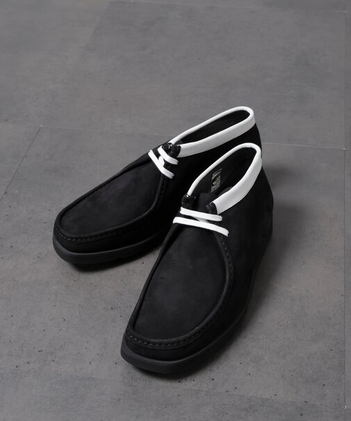 HOTEL PALACE(オテルパラス)xパドモア&バーンズヌバックレザーヴィブラムソールブーツ