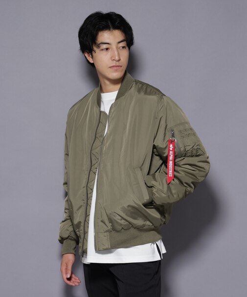 ALPHA INDUSTRIES/MA-1 OXFORD FLIGHT JACKET