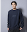 「NJ／CLUB」裏起毛 ジャージークルーネックスウェット