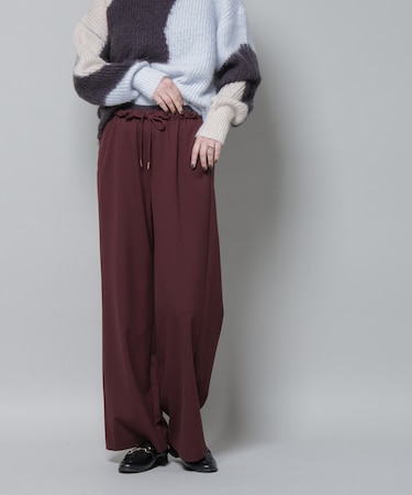 ファンクションダブルウエストイージーパンツ