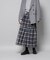 オンブレーチェックチュールスカート