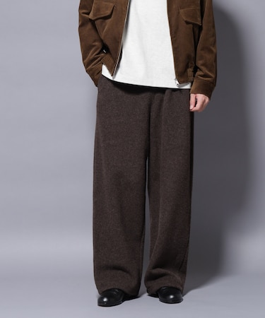 MIYATA×NANO JAPANMADE　ウールコットンイージーパンツ