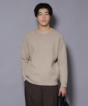 ウォッシャブル ダブルフェイスニット