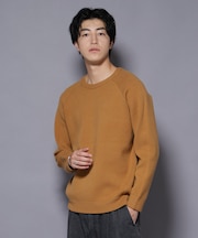 ウォッシャブル ダブルフェイスニット