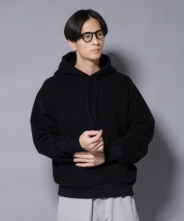 MIYATA×NANO JAPANMADE ウール／コットン パーカー