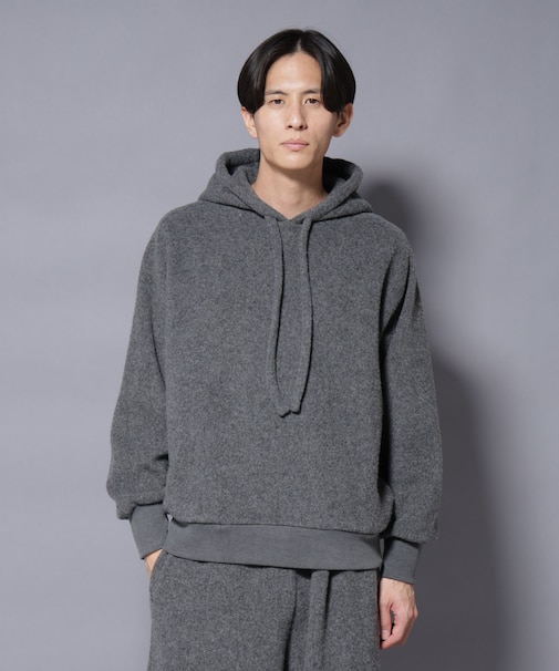 MIYATA×NANO JAPANMADE ウール／コットン パーカー