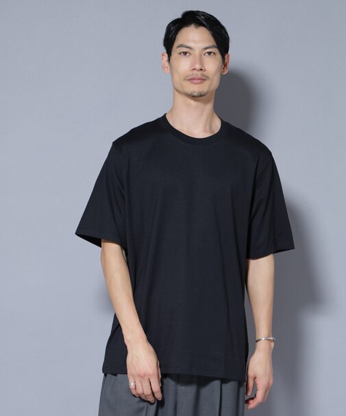 Anti Soaked(R) 汗染み防止 クルーネックレギュラーシルエットTシャツ