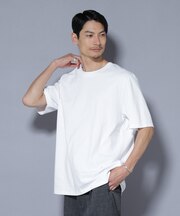 Anti Soaked(R) 汗染み防止 クルーネックレギュラーシルエットTシャツ