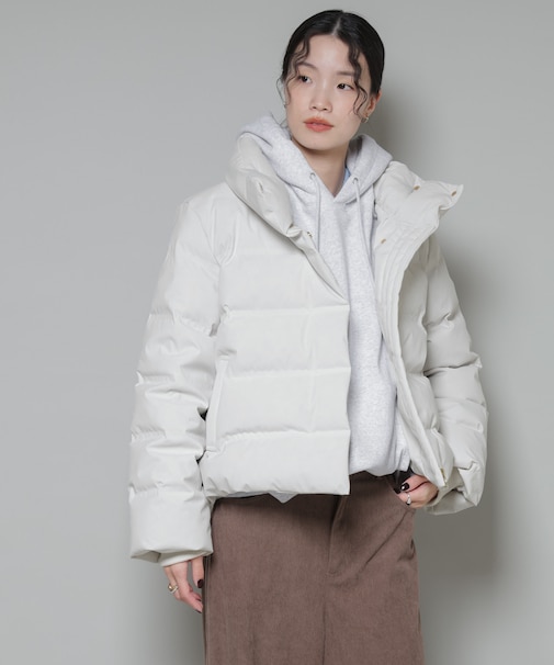 ボリュームネックダウンショートコート