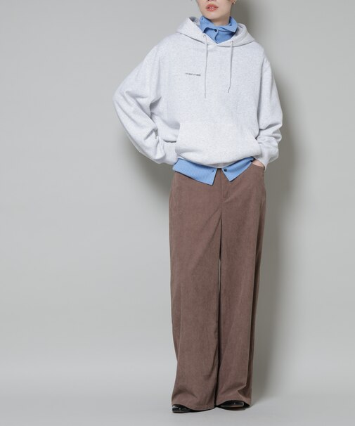 ソフトコーデュロイストレートパンツ