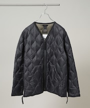 TAION/MILITARY W-ZIP V NECK DOWN JKT