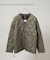TAION／MILITARY W-ZIP V NECK DOWN JKT
